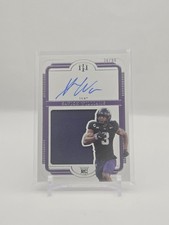 Savion Williams 2025 National Treasures Collegiate Silhouettes Sig 30/99 #148