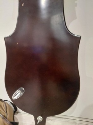 Upright Bass Guitar Aria Custom Shop SWB Beta Sunburst Semi Hollow