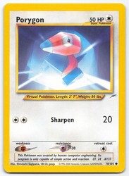 Porygon 78/105 Neo Destiny Common