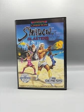 Shadow Blasters (Sega Genesis, 1990) CIB Complete Tested & Working