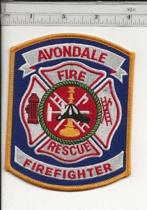 Avondale Firefighter patch