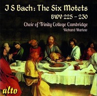 Richard Marlow Bach: Motetten Bwv 225-230 (Cd)