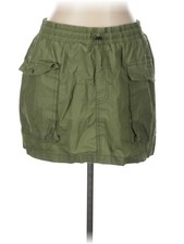 Wild Fable Women Green Casual Skirt L
