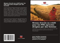 Jose Amilton Joaquim (U. A.) | Niveau D'accèS Au CréDit Pour Les Pme...
