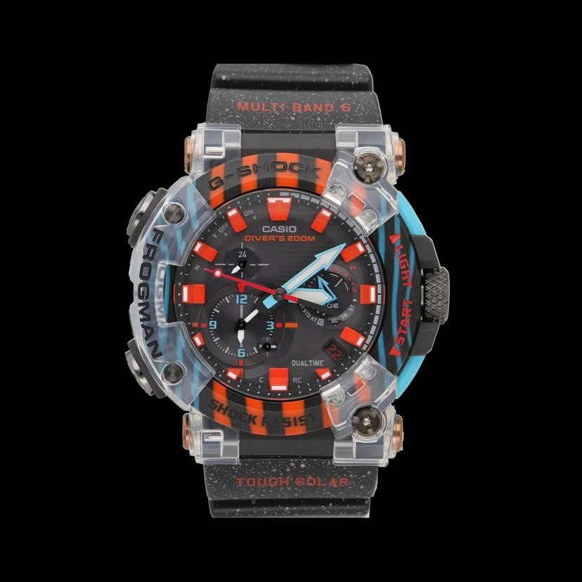 CASIO G-SHOCK Frogman 30th Model Poison Dart Frog GWF-A1000APF