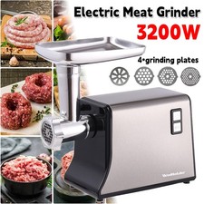 Heavy Duty Electric Meat Grinder Mincer & Sausage Maker Machine High-power 3200W