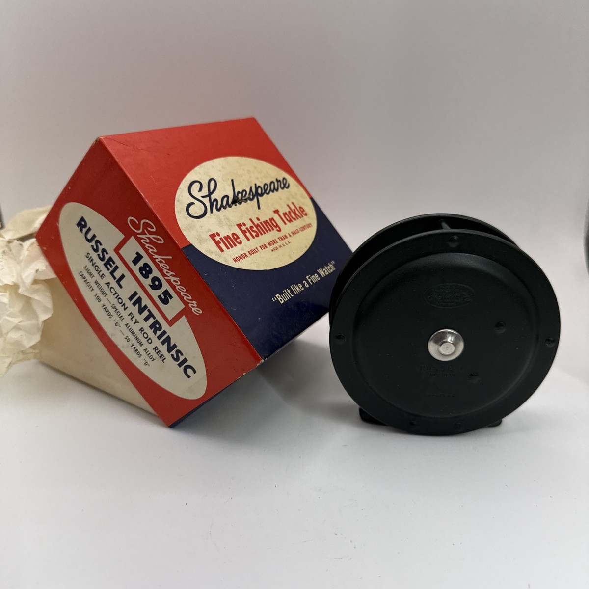 ☆未使用オールド漂う商品◆Shakespeare1409-165 Shakespeare 1895 Russell Fly Reel Original Box Circa 1946 Fishing