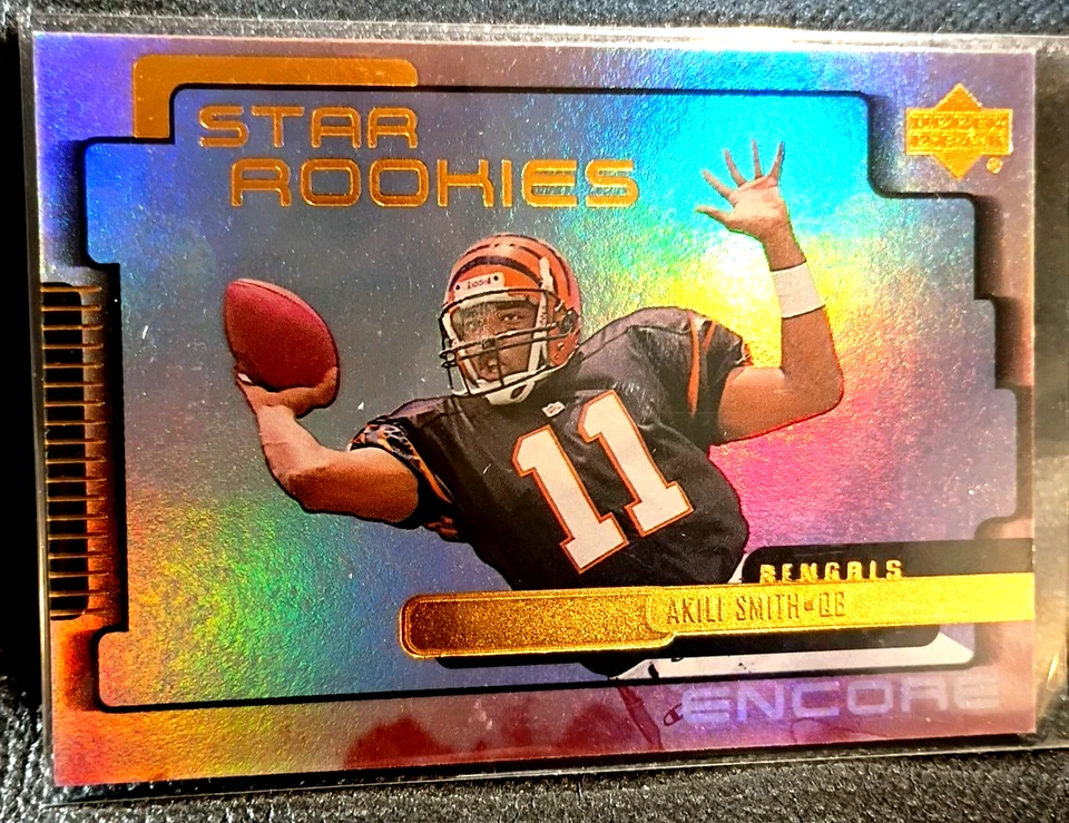 1999 Upper Deck AKILI SMITH - ENCORE RC STAR #189 **MINT**QRSC** - Image 2 of 4