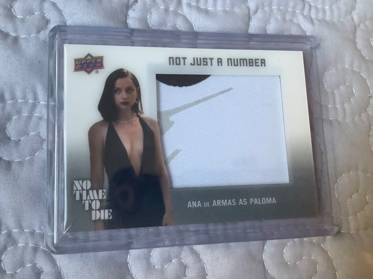 2025 Upper Deck James Bond No Time to Die NJN-1 Ana de Armas as