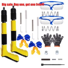 2pcs Cordless Concrete Nail Gun Portable Wall Fastening Tool No Nails Included