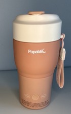 Papablic Pro Portable Bottle Warmer 115W Fastest Heating, Built-in Steri, Rose