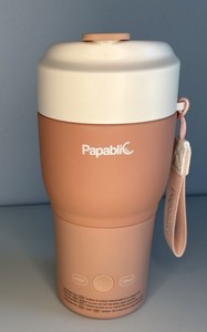 Papablic Pro Portable Bottle Warmer 115W Fastest Heating, Built-in Steri, Rose
