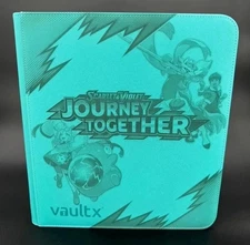 TheUnluckyCollector - Pokemon Journey Together Laser Engraved Vault X Binder NEW