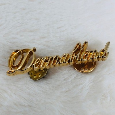 Dermablend Gold Tone Advertising Lapel Pin - Ulta Beauty Employee Flair