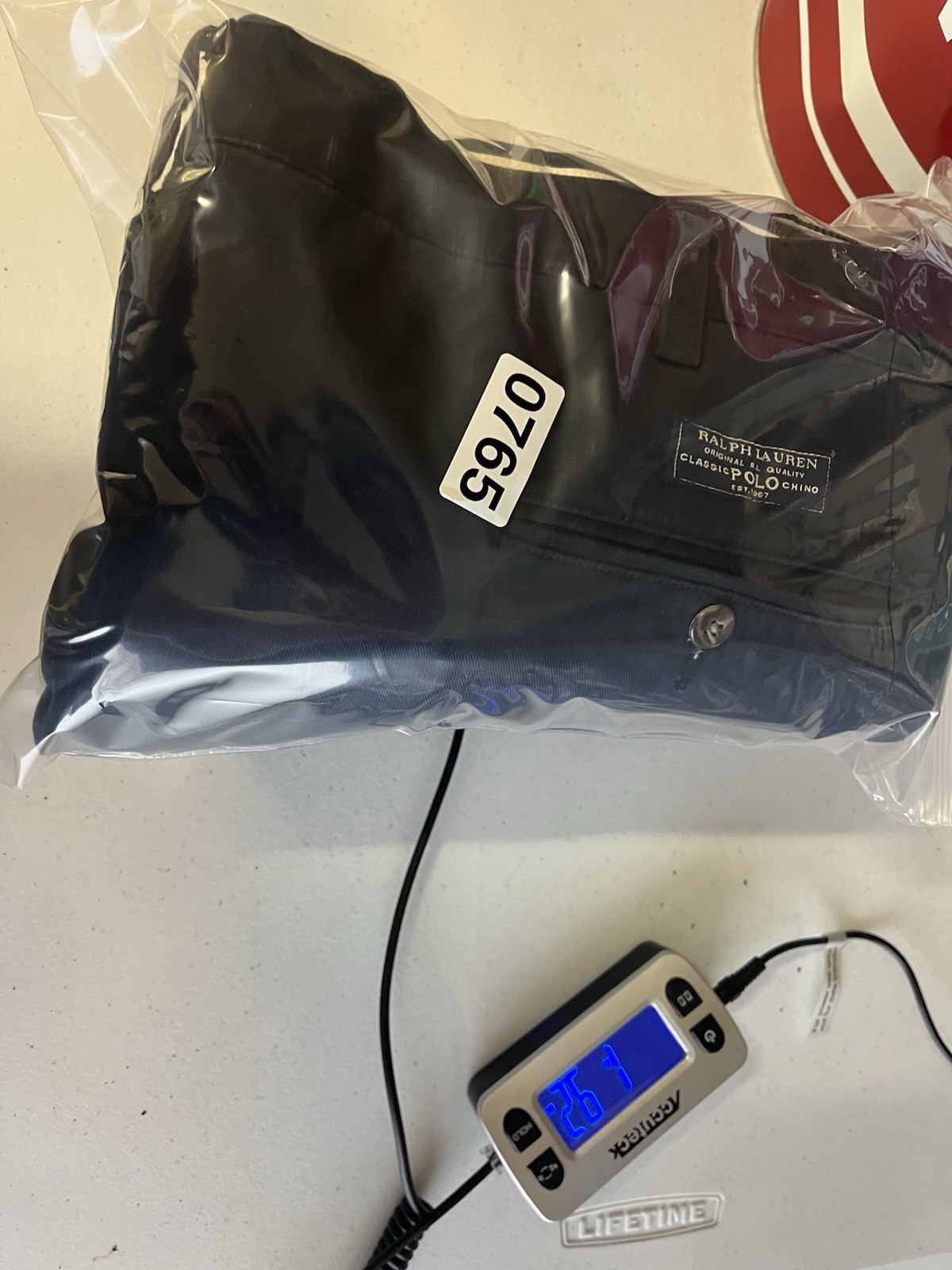 Polo Ralph Lauren Chino Pants Navy Blue Dress Andrew Pant Size 44x30 *Read* NEW thumbnail 11