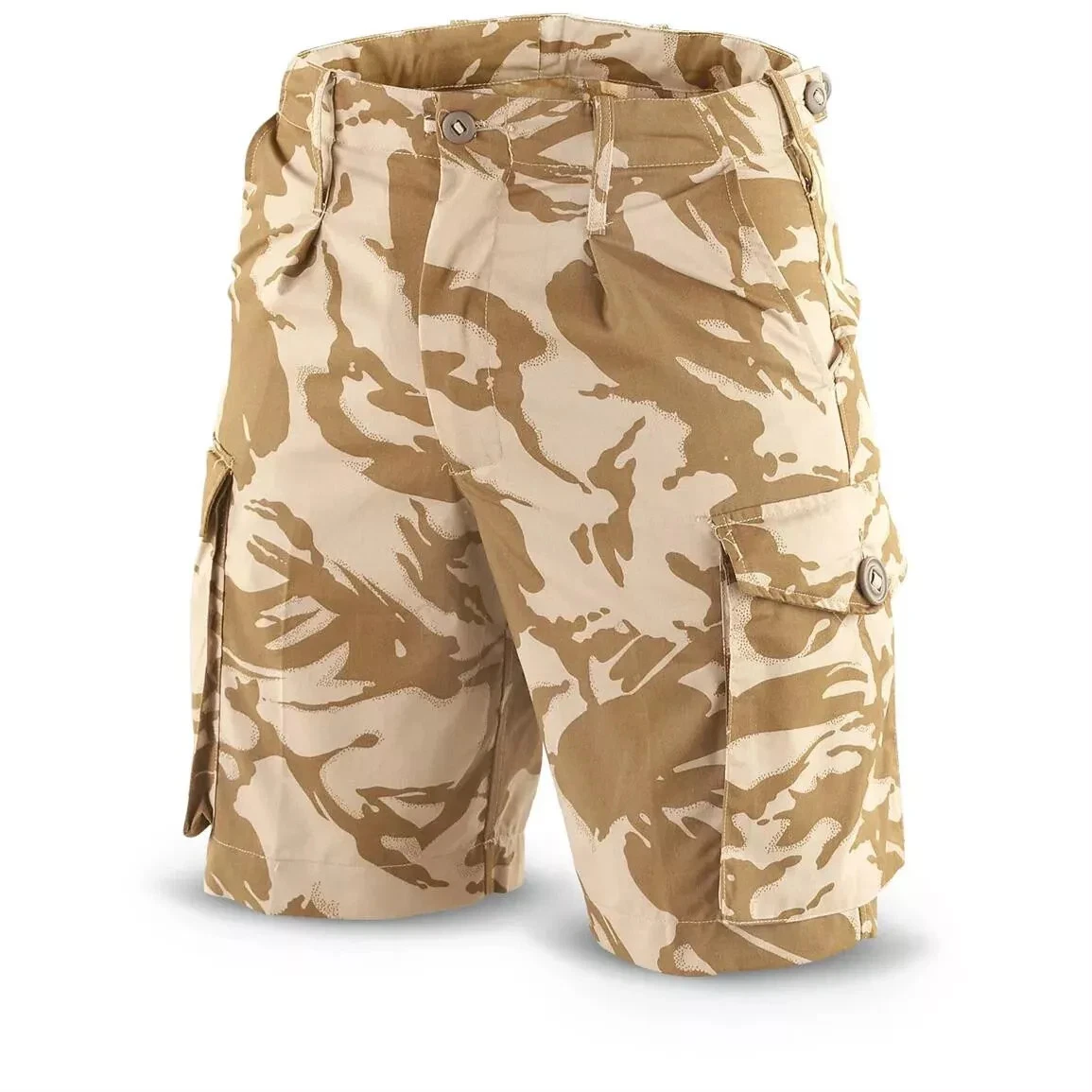 BRITISH GENUINE ARMY Combat Cargo Bermuda Shorts – DPM Desert Camo New
Opens in a new window or tab