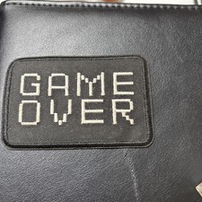 Game Over Iron On Patch