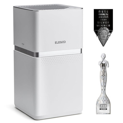 ELEGOO MARSMATE Air Purifier, Remove up to 95% TVOC, Compatible with Saturn 8K, 