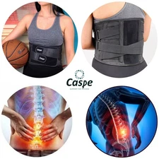 Adjustable Lower Back Brace Lumbar Support Waist Belt for Men Women Pain Relief