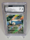 Pokémon TCG Scarlet & Violet Snorlax 051 Promo Card Full Art Holo CGC 7.5 NM+