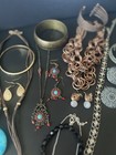 Vintage Jewelry Lot Necklaces Bracelets Earrings — photo 6