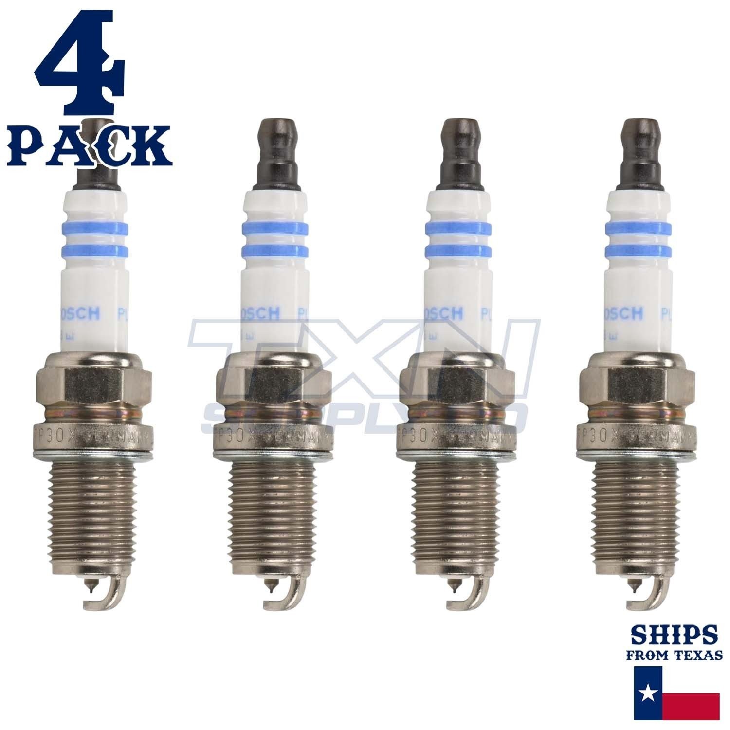 4 Pack Bosch 6724 FR7DPP30X Platinum Spark Plugs