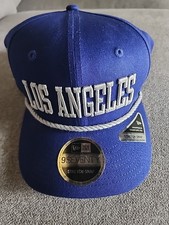 New Era Royal Los Angeles Dodgers Rope 9SEVENTY Stretch-Snapback Hat
