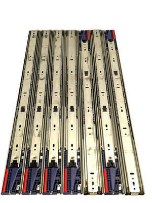 8 Pack Soft Close Drawer Slides 26'' Full Extension Side Mount Heavy Duty 100lbs