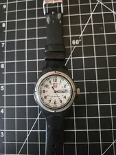 luminox 0100 watch swiss quartz 100m missing bezel carbon case