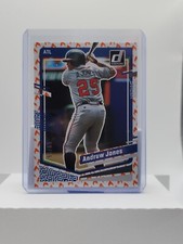 2023 DONRUSS BASEBALL ON FIRE 59/75 ANDRUW JONES ATLANTA BRAVES 