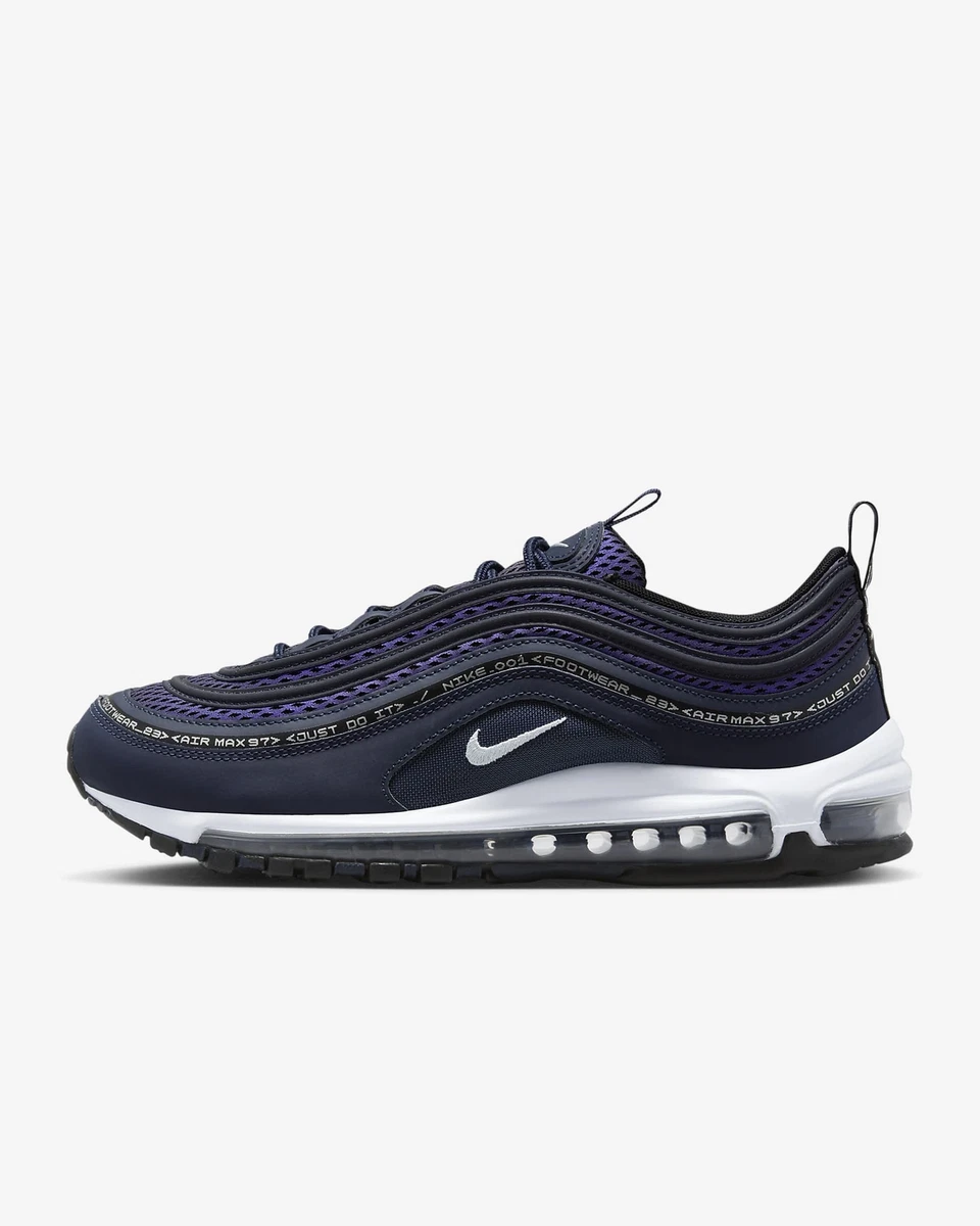Nike Air Max 97 Blue Midnight Navy Men Trainers Limited Stock All