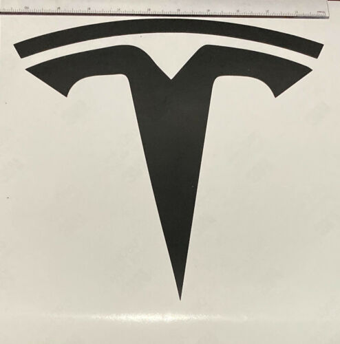 Tesla T Logo Vinyl Decal Sticker for Model S 3 X Colors for Car, Hydro Flask - Foto 15 di 19