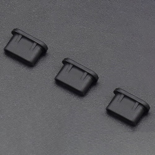 3PCS-Typ-C Dust Plug Telefon USB-Ladeanschluss-Beschützer-Abdeckungskapp$j - Zdjęcie 12 z 14
