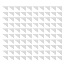 100PCS No Collar Stays Shaper Self Adhesive Triangular Shirt Neck Stays