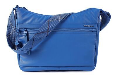 Hedgren Harper's S Shoulder Bag RFID Umhängetasche Creased Strong Blue