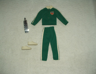 BIG JIM - Sport Outfit : WARM UP US Olympic Trainingsanzug - Jogger Mattel  4333