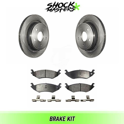 Rear Ceramic Brake Pads & Rotors Kit for 20022004 Dodge Ram 1500 eBay