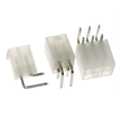 4.2mm PCB Connector Plug Double Row Housing+Curved Needle+Terminal Kit 5557 5569