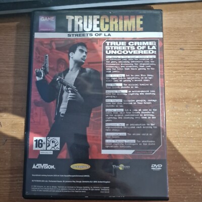 True Crime Streets Of LA * PC DVD * | eBay UK