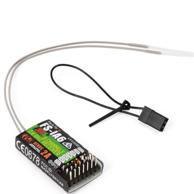 FlySky FS-IA6 -  Empfänger mit 6 Kanälen, 2.4 GHz 