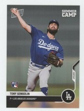 Tony Gonsolin 2020 Topps Now SUMMER CAMP WAVE 2 Rookie #OD-494 CORRECTED ERROR