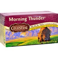 Celestial Seasonings Black Tea - Morning Thunder - 20 Bags Celestial Seasonings Black Tea - Morning Thunder - 20 Bags
