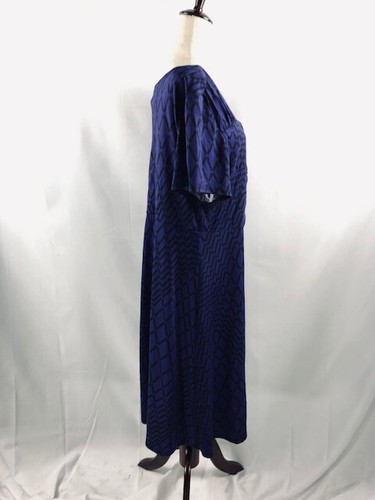 LucieLu Women's Pullover Lined Short Sleeve Purple Flattering Dress Size:3X EUC! - Picture 10 of 11