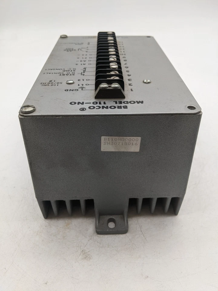 Seco Electronics 110-NO Speed Control Motor Drive Gray 110VAC 50/60Hz 1 Phase - Image 4 of 4
