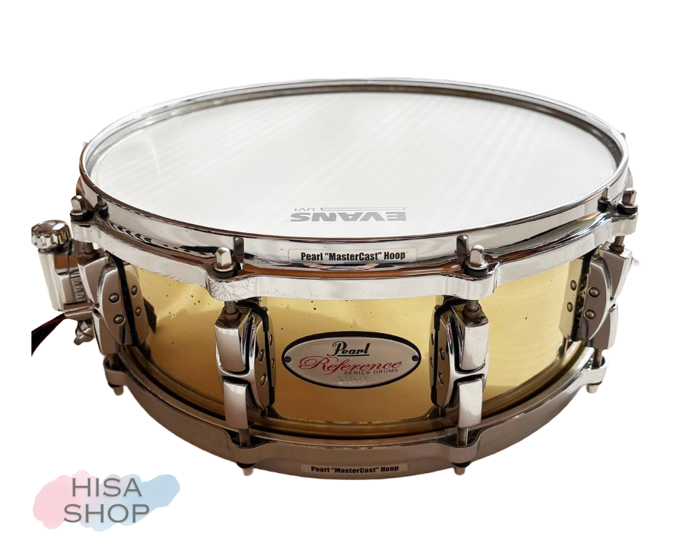 New Pearl Reference Series RFB1450 14x5 Snare Drum 3mm Brass New Pearl Reference Series RFB1450 14x5 Snare Drum 3mm Brass