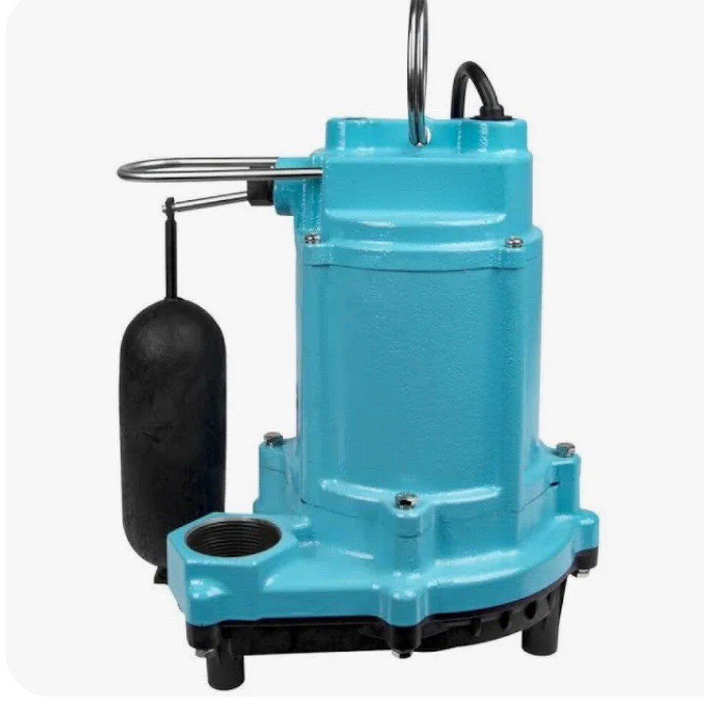 Little Giant 506807, Submersible Sump Pump,6EC Series,6ECCIASFS 1/3