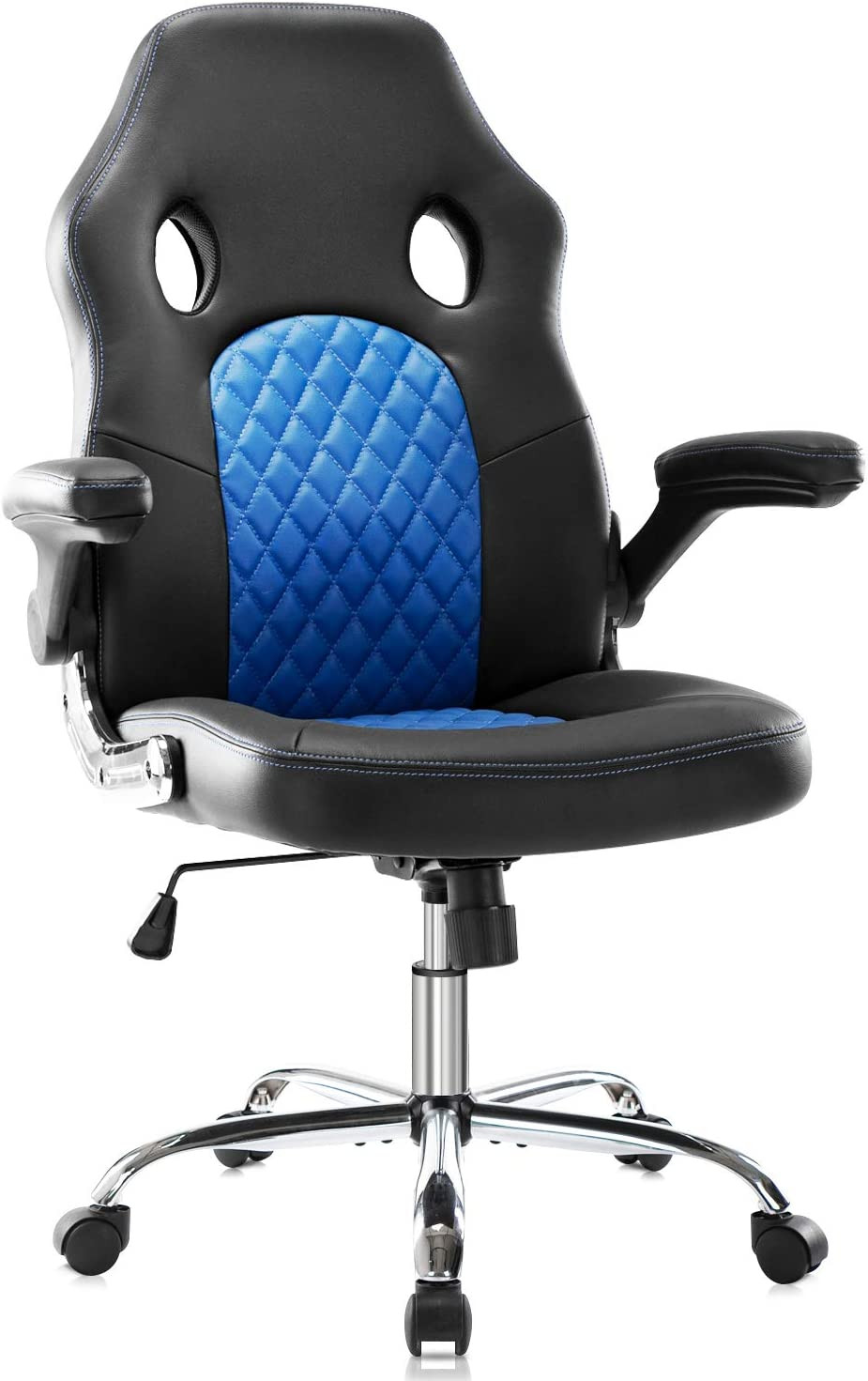 Ergonomic Office Chair Pu Leather Computer Chair High Back D