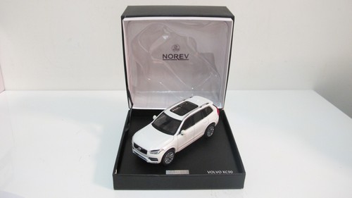 1:43 NOREV VOLVO XC90 WHITE DIECAST CARS DEALER BOX