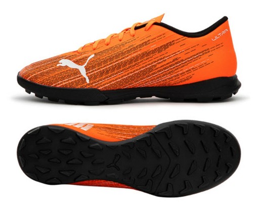 PUMA Men ULTRA 4.1 TT Cleats Futsal Orange Soccer Boot Casual GYM Spike  10609501 | eBay