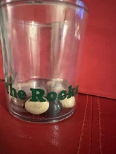 Howw Vintage Promotional Low ball acrylic glass-Over The Rocks